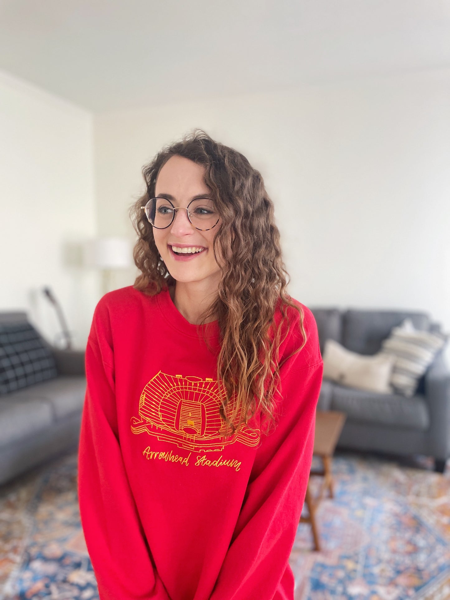 Arrowhead Embroidered Crewneck