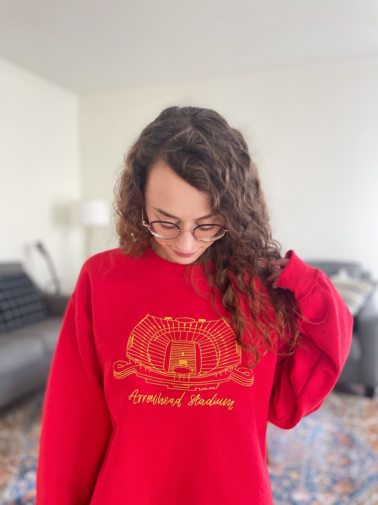 Arrowhead Embroidered Crewneck