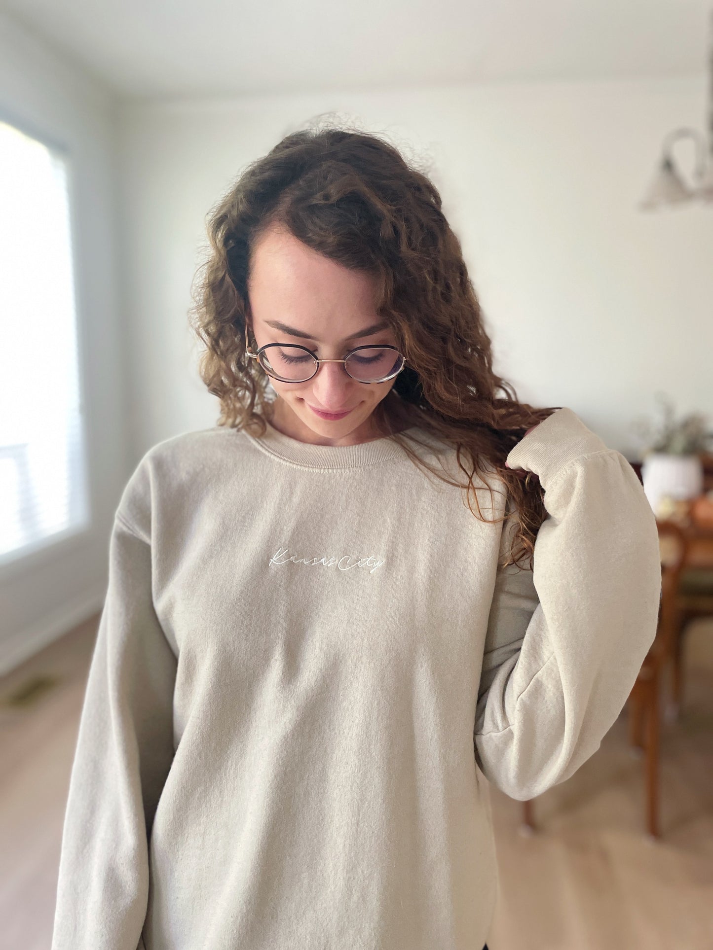 Kansas City Embroidered Crewneck