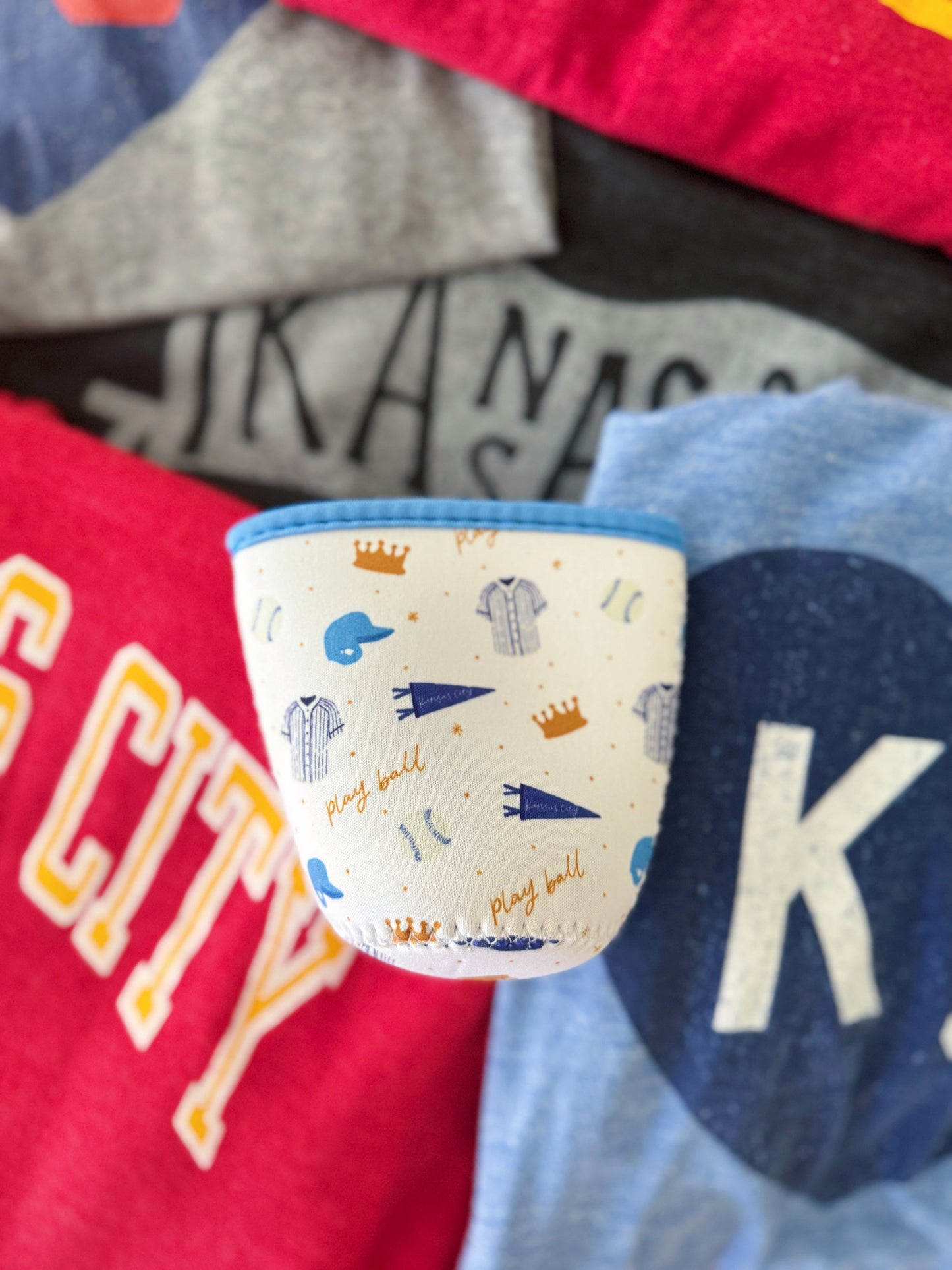 Kansas City Baseball Iced Drink Coozie