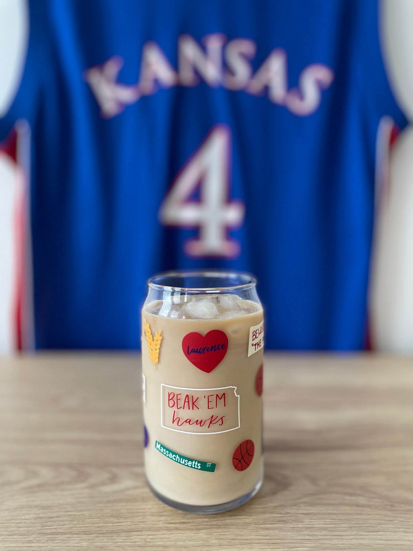 KU Glass Cup