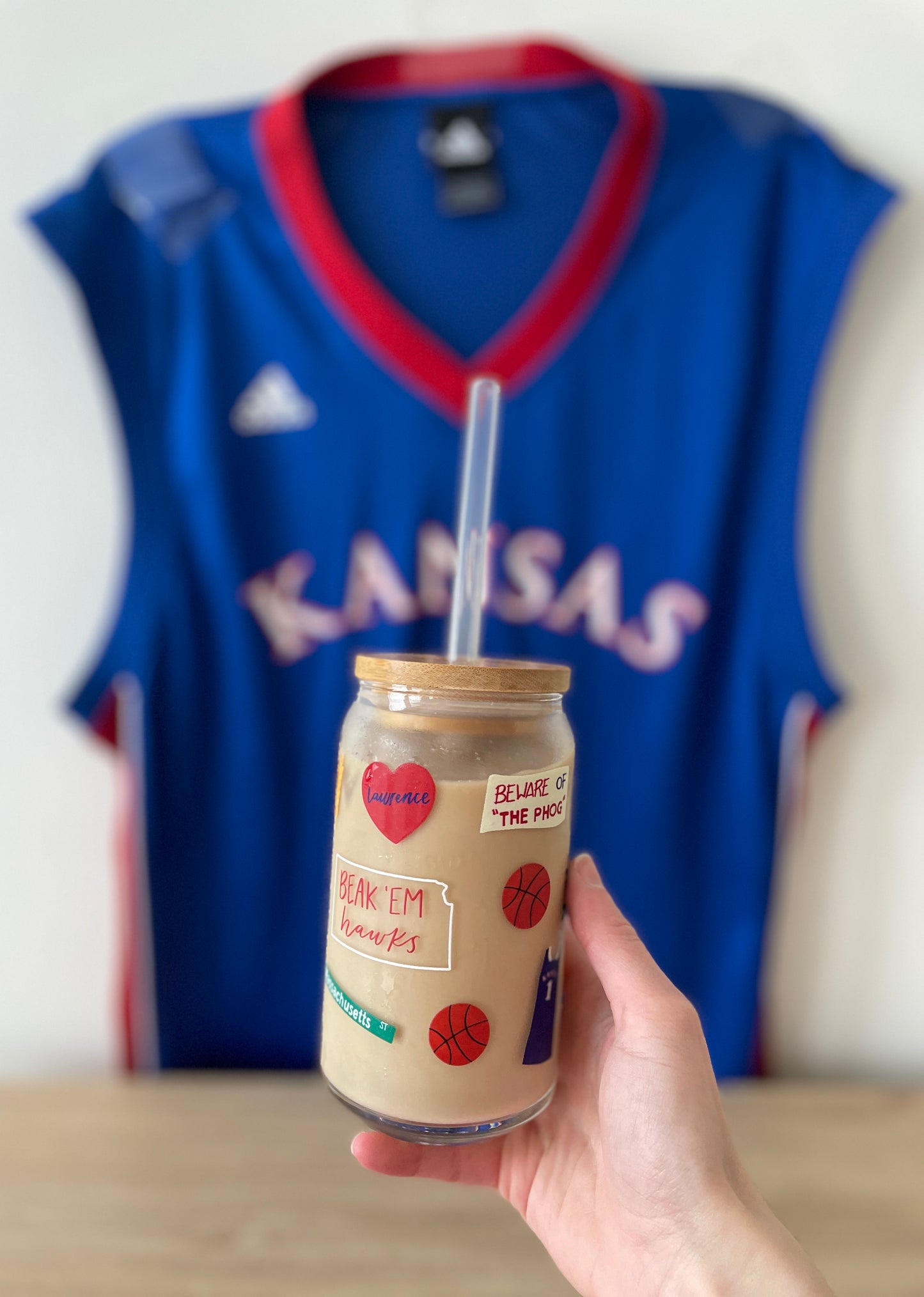 KU Glass Cup
