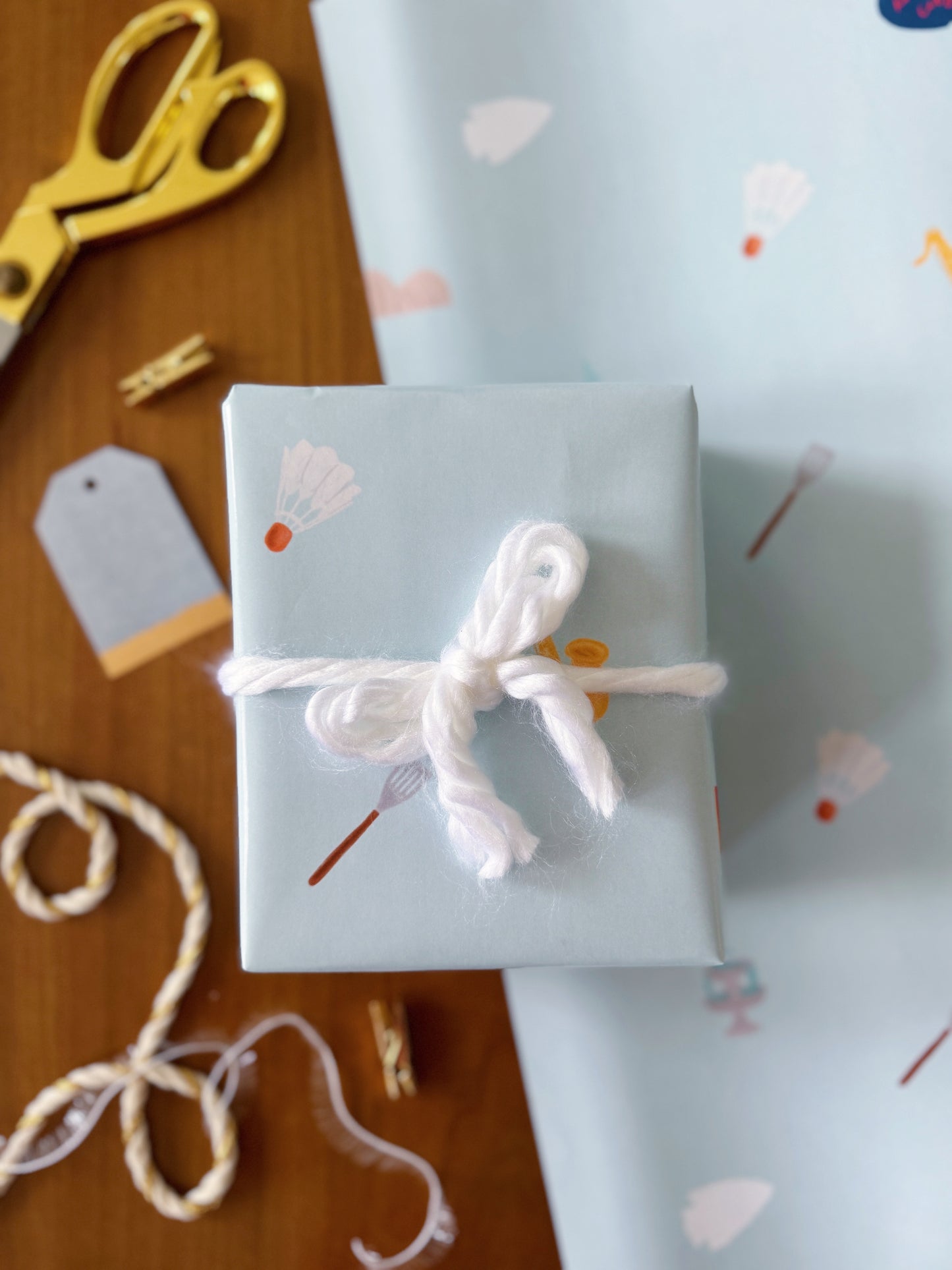 Kansas City Watercolor Wrapping Paper