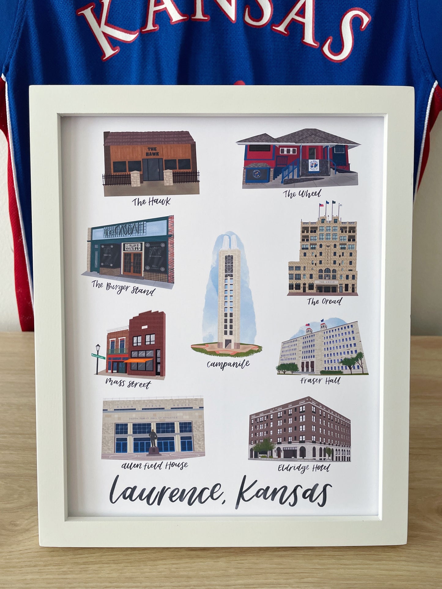 Lawrence, Kansas Print
