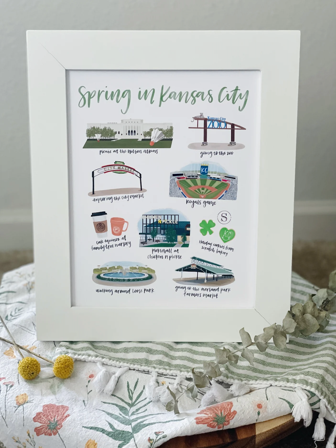 Spring in Kansas City Print