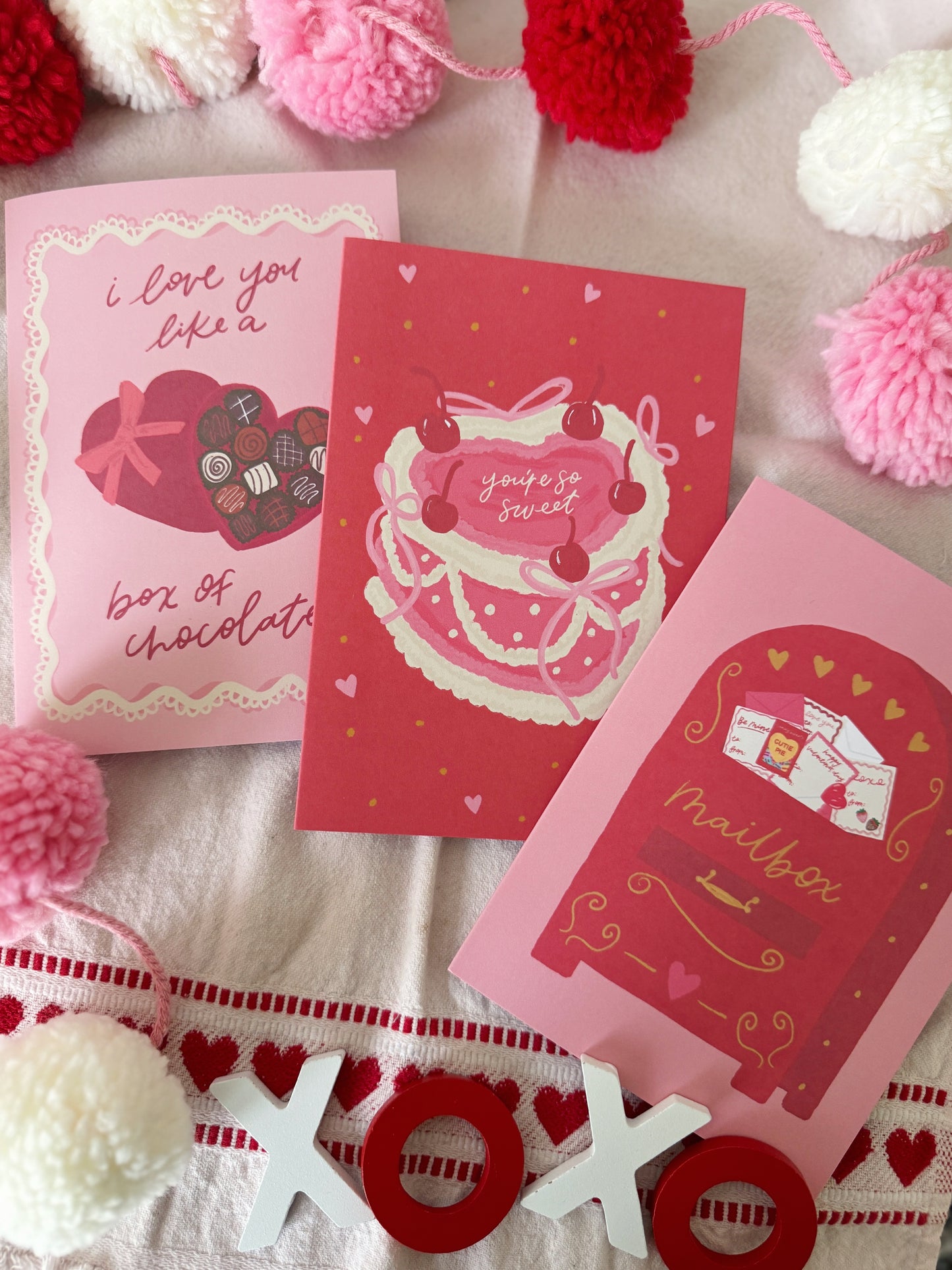Box of Chocolates Valentine's Day Card