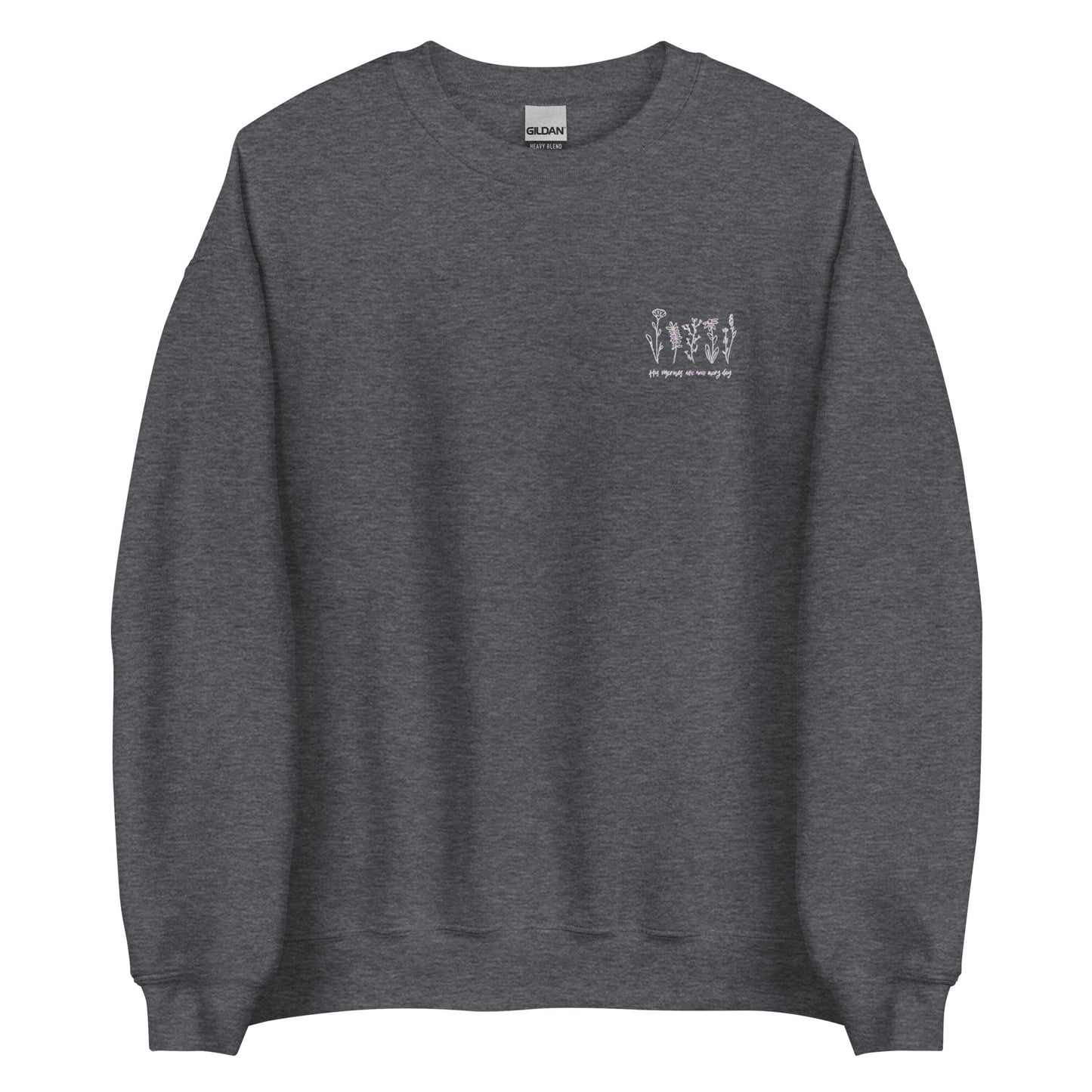 His Mercies Are New Every Day Embroidered Crewneck