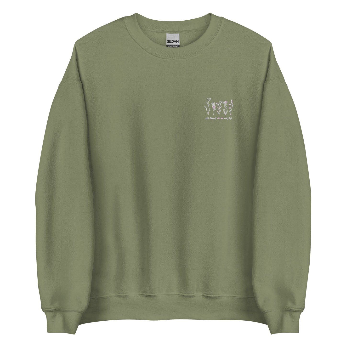 His Mercies Are New Every Day Embroidered Crewneck