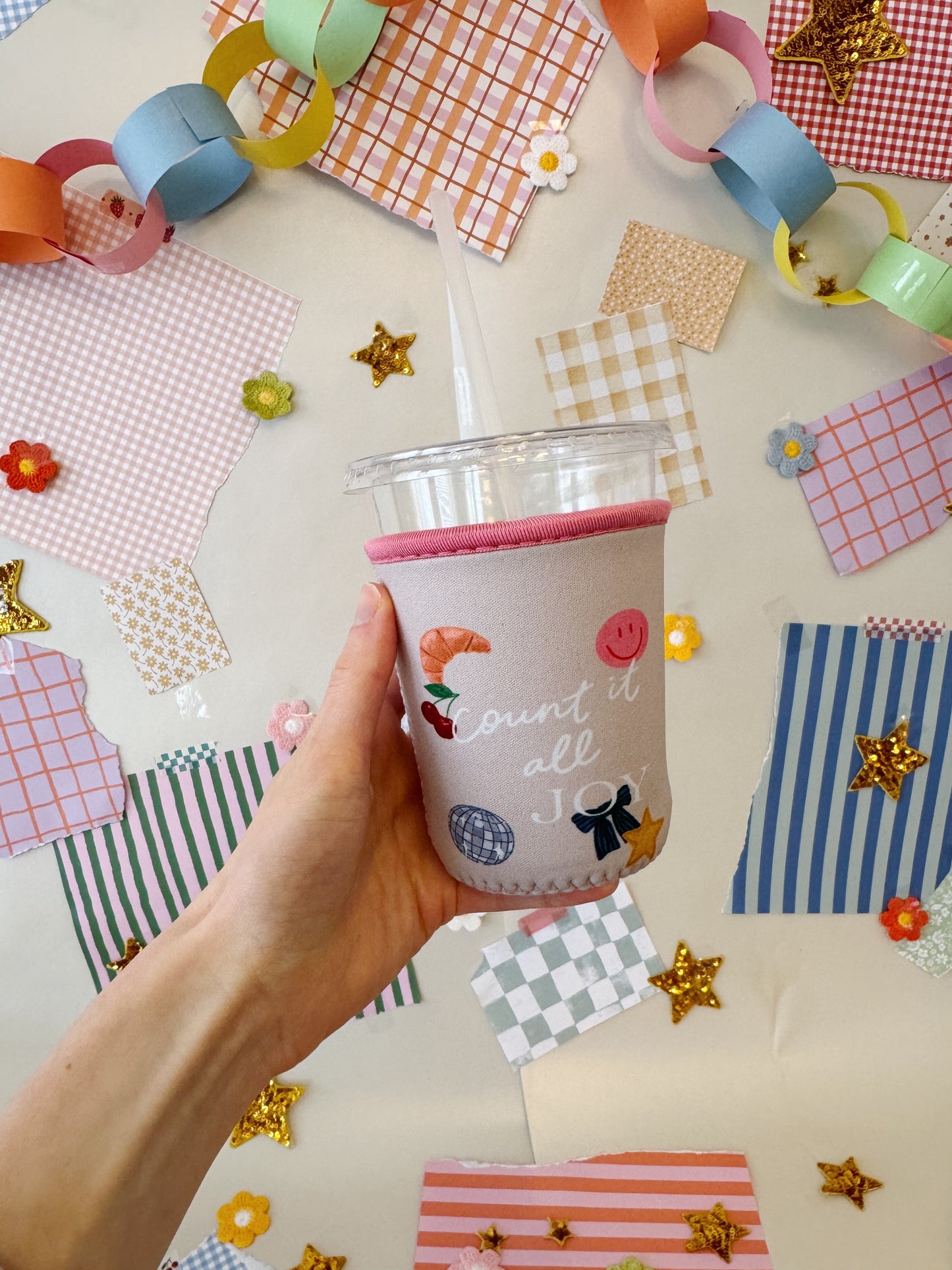 Count It All Joy Iced/Hot Coffee Coozie