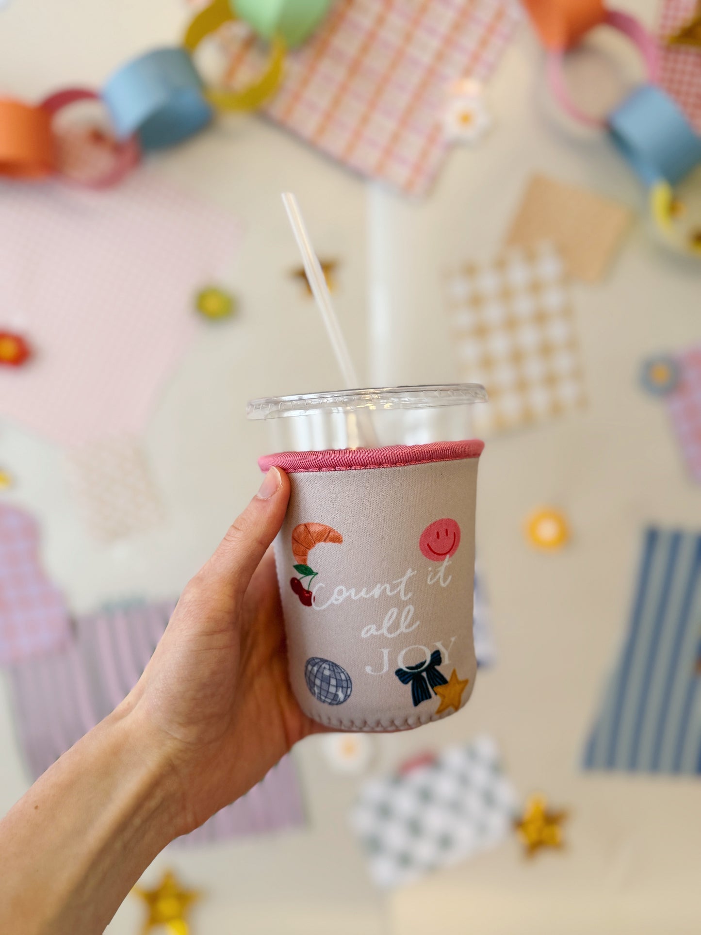 Count It All Joy Iced/Hot Coffee Coozie