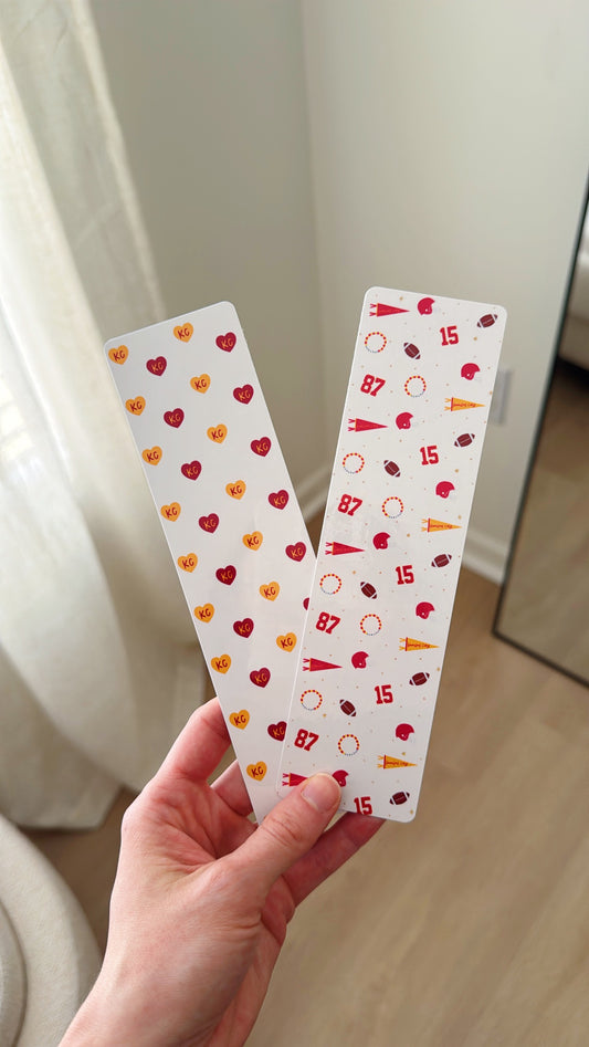 Kansas City Football Bookmarks (Set of 2)