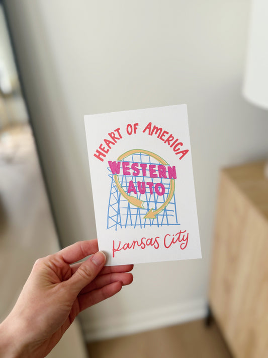 Heart of America Kansas City Postcard