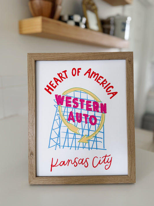 Heart of America, Kansas City Print