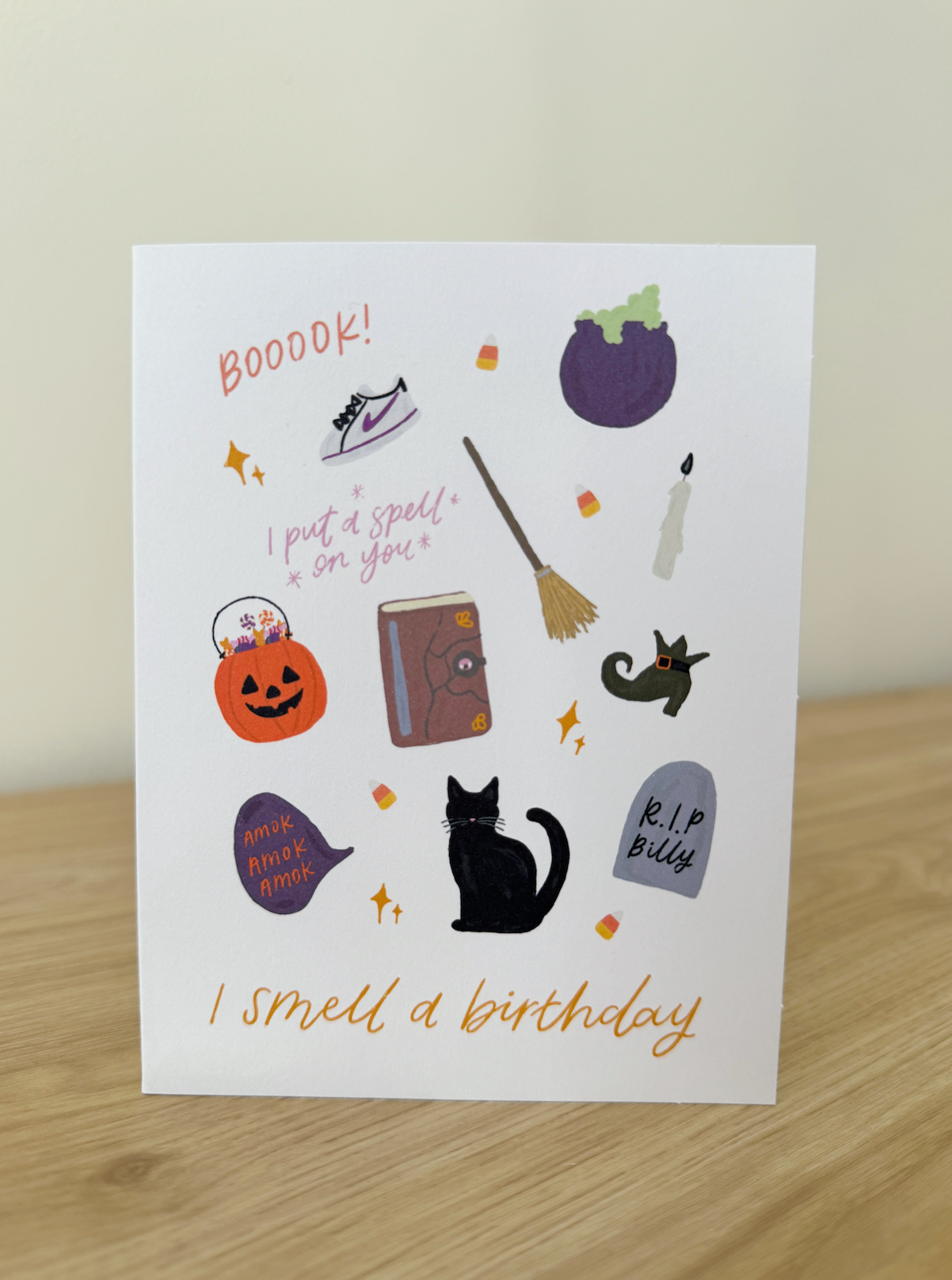I Smell a Birthday Hocus Pocus Card