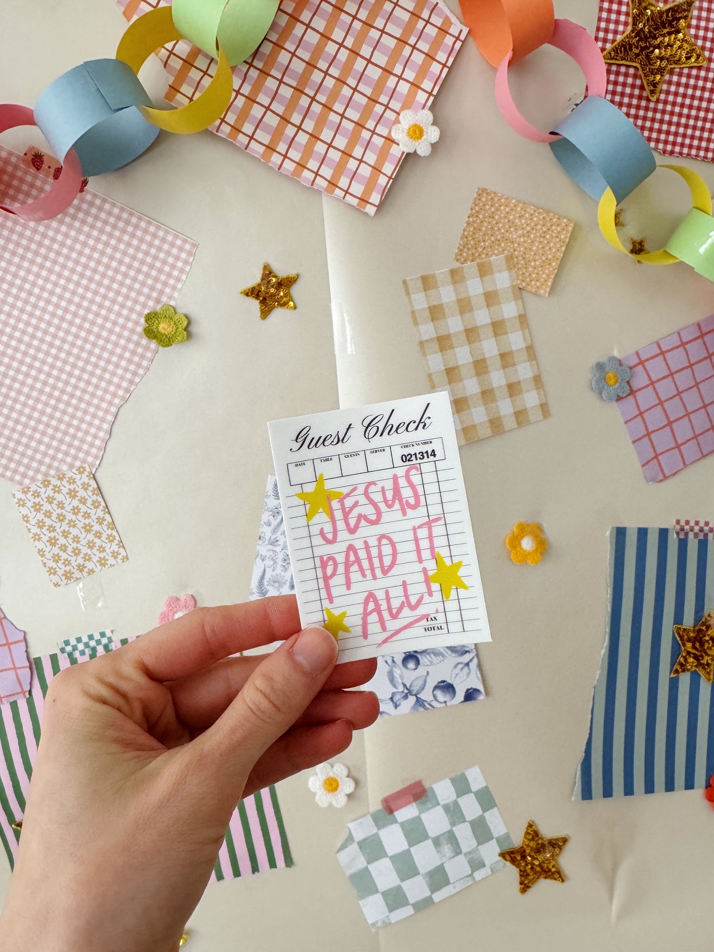 Jesus Paid It All Sticker