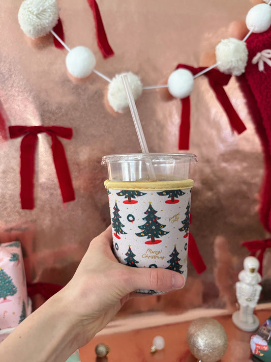 Kansas City Christmas Tree Iced/Hot Drink Coozie