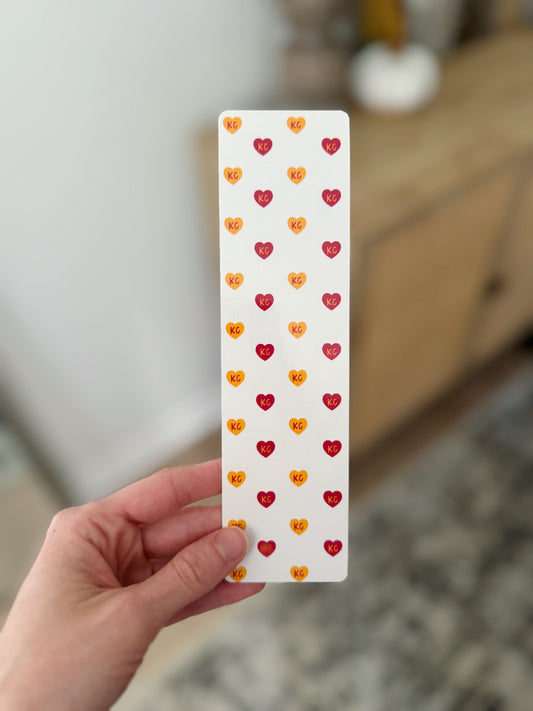 KC Heart Bookmark