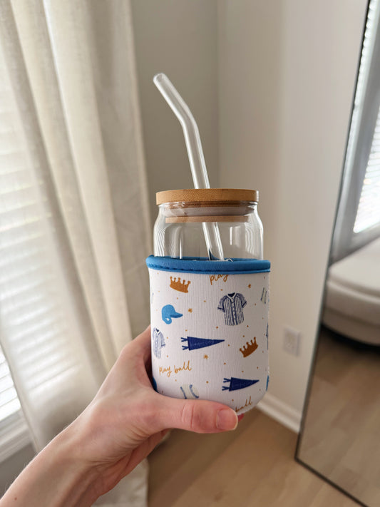 Kansas City Baseball Iced Drink Coozie