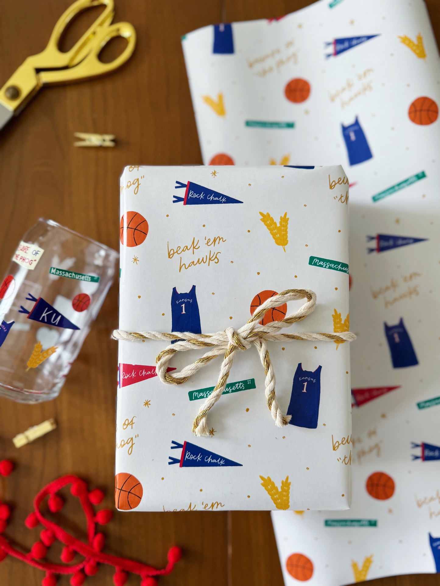 KU Wrapping Paper