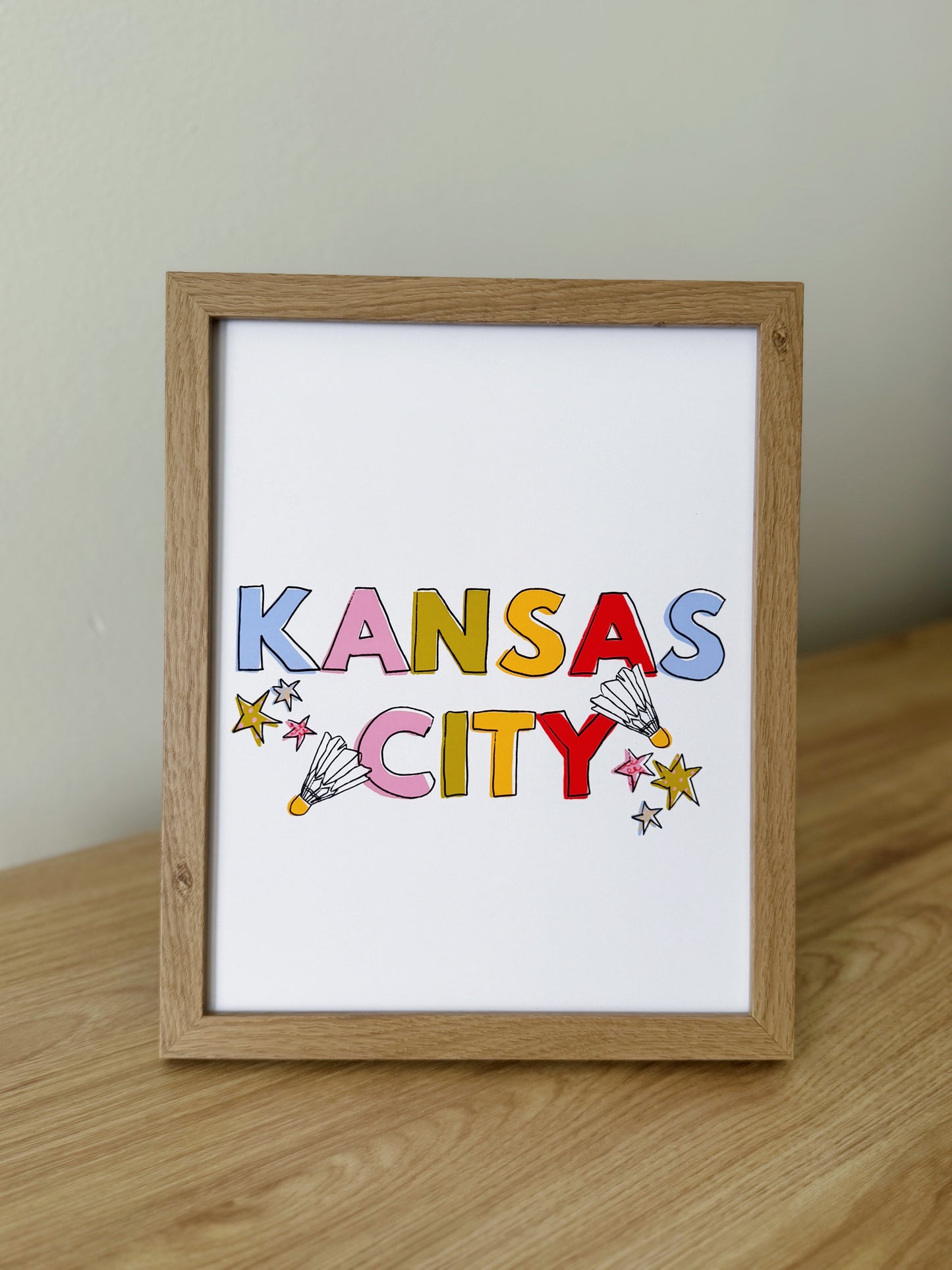 Kansas City Birdie Print