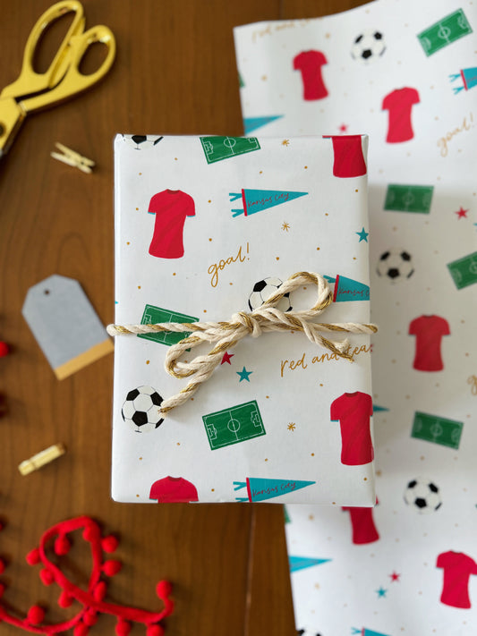 Kansas City Women's Soccer Wrapping Paper