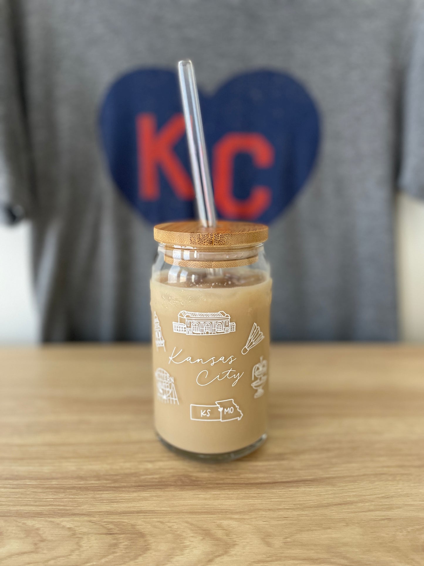 Kansas City Glass Cup