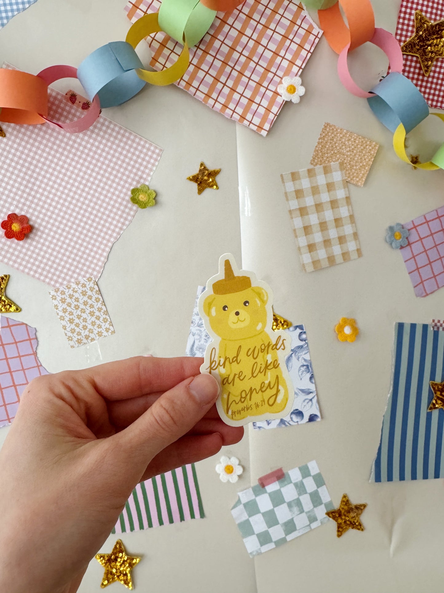 Kind Words Are Like Honey Sticker