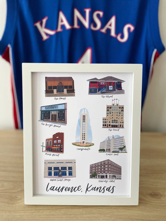 Lawrence, Kansas Print