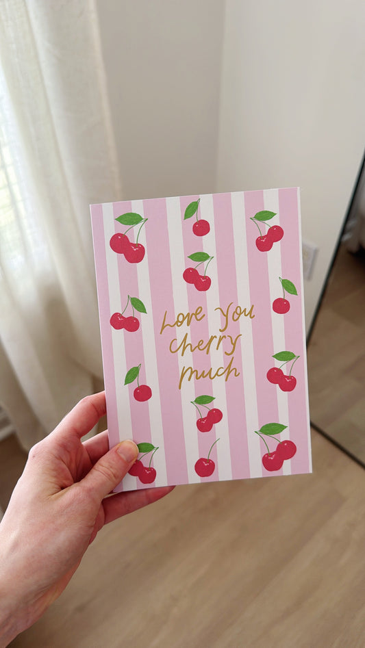 Love You Cherry Much Card