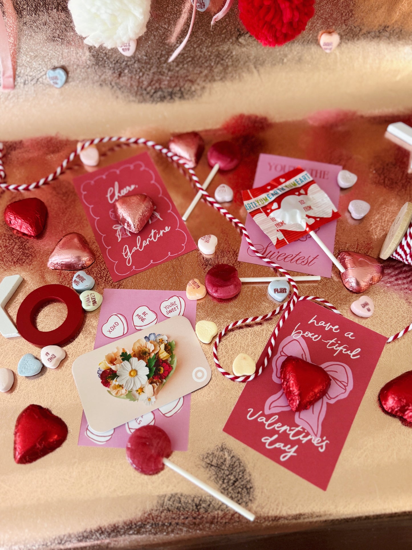Valentine's Day Perforated Mini Card Pack