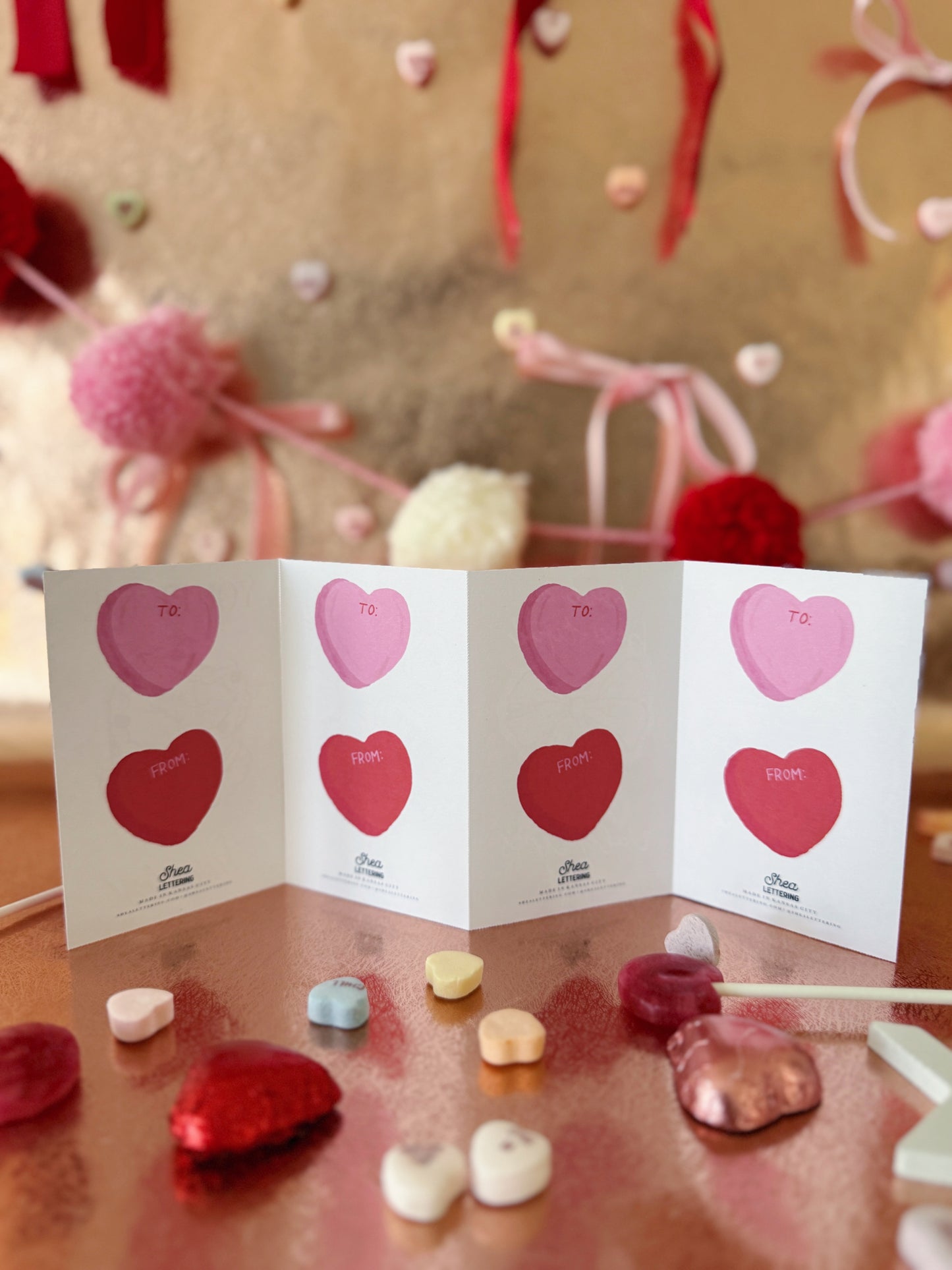 Valentine's Day Perforated Mini Card Pack