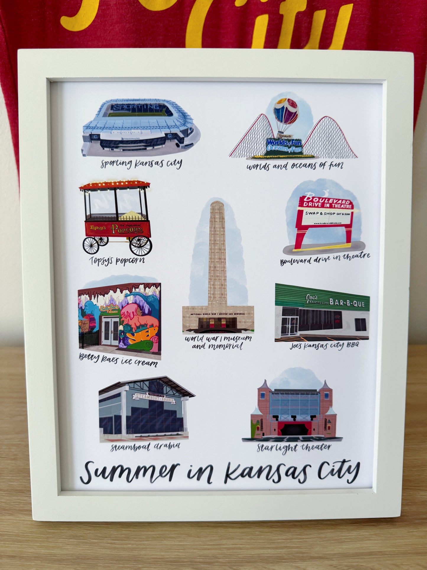Summer in Kansas City Print