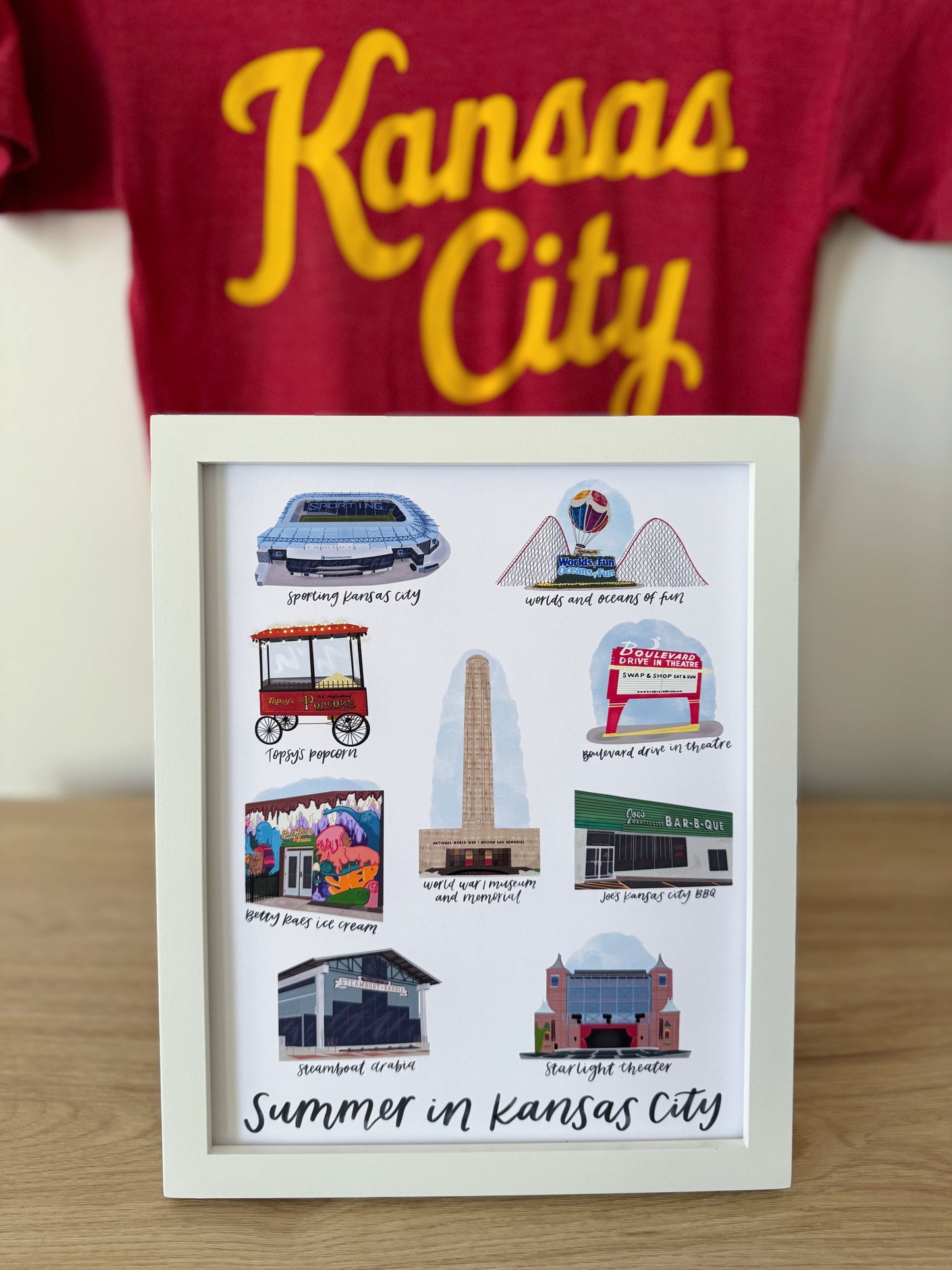 Summer in Kansas City Print